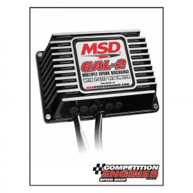 MSD-64213  MSD  6AL-2 Digital Ignition Box, Built-in 2 Step Rev Limiter With Rotary Dials, Black